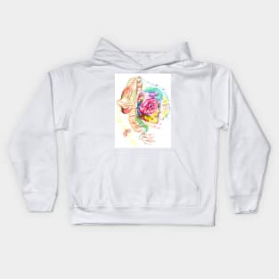 Rose eye Kids Hoodie